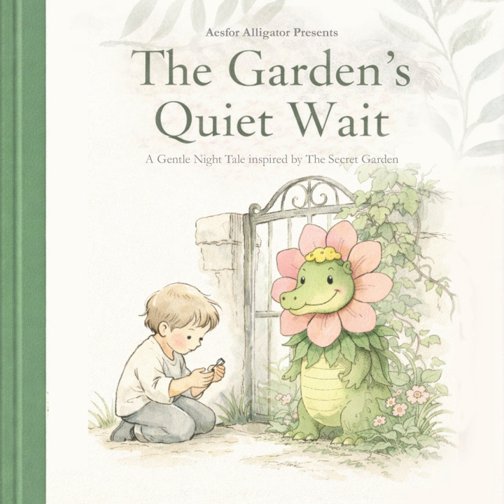 Kniha The Garden's Quiet Wait Aesfor Alligator