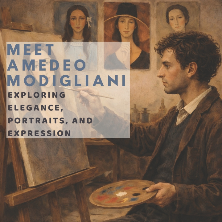 Kniha Meet Amedeo Modigliani Lucy M. Pimpinella