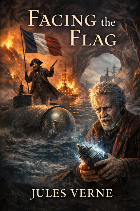 Kniha Facing the Flag Jules Verne