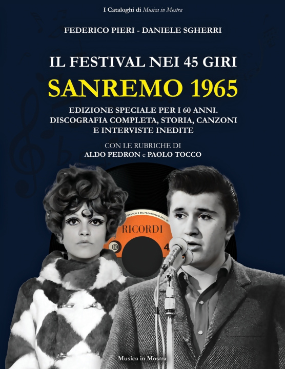 Kniha Sanremo 1965 Federico Pieri