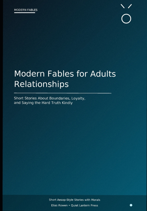 Kniha Modern Fables for Adults Elias Rowen