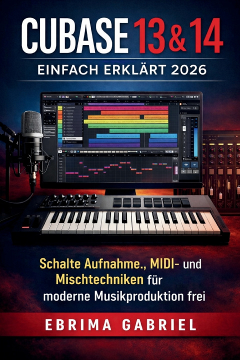 Kniha CUBASE 13 & 14 EINFACH ERKLÄRT 2026 EBRIMA GABRIEL