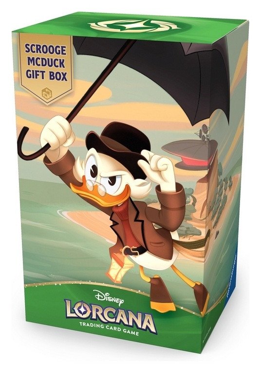 Tiskani izdelki Disney Lorcana TCG: Scrooge McDuck Gift Box 