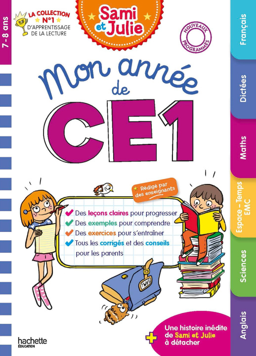 Kniha Mon année Sami et Julie CE1  - Toutes les matières Stéphanie Neumayer