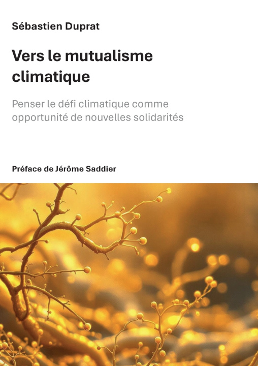 Kniha VERS MUTUALISME CLIMATIQUE DUPRAT SEBASTIEN