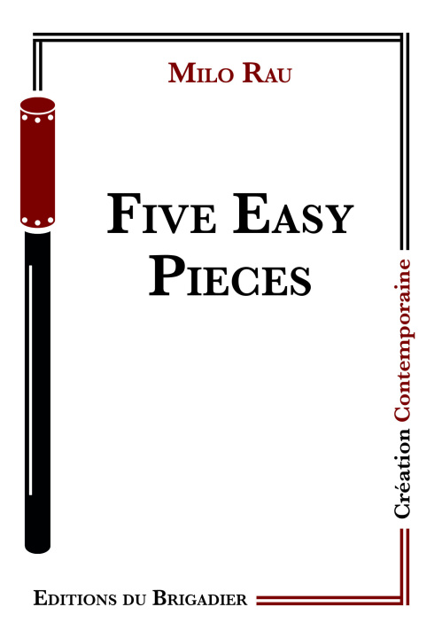 Kniha Five Easy Pieces Rau