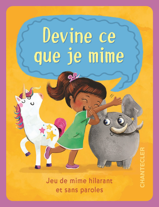 Kniha Devine ce que je mime  (boîte avec cartes) 