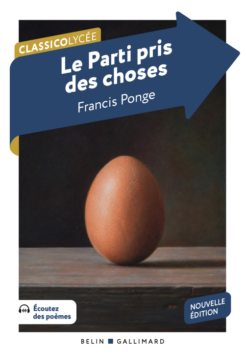 Kniha Le parti pris des choses Ponge francis/rachet olivier