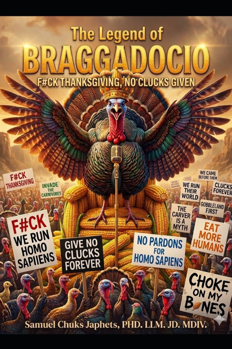 Knjiga THE LEGEND OF BRAGGADOCIO Samuel Chuks Japhets