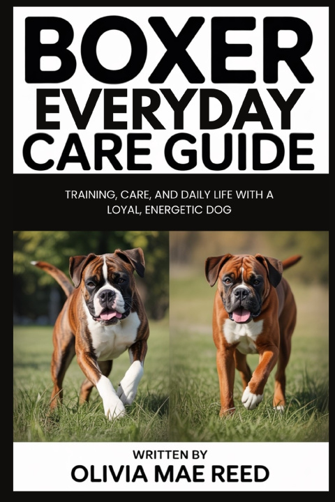 Kniha Boxer Everyday Care Guide Olivia Mae Reed