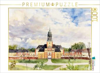Hra/Hračka CALVENDO Puzzle Schloss Ledreborg | 1000 Teile Lege-Größe 64x48cm Foto-Puzzle für glückliche Stunden Calvendo