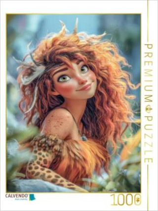 Hra/Hračka CALVENDO Puzzle Steinzeitkarikaturen | 1000 Teile Lege-Größe 64x48cm Foto-Puzzle für glückliche Stunden Calvendo