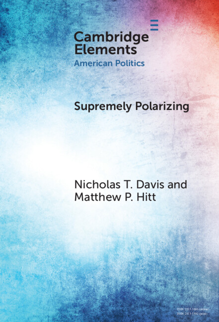 Kniha Supremely Polarizing Nicholas T. Davis