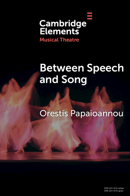 Knjiga Between Speech and Song Orestis Papaioannou