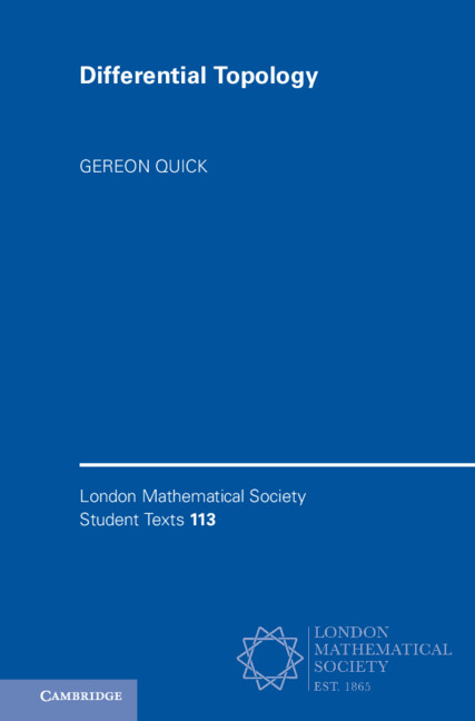 Buch Differential Topology Gereon Quick