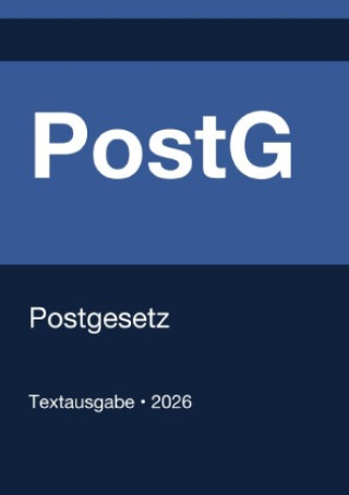 Kniha PostG - Postgesetz (Deutschland) 2026 Gesetze24 Deutschland