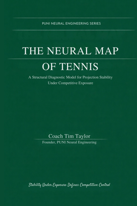 Kniha The Neural Map of Tennis Tim Taylor