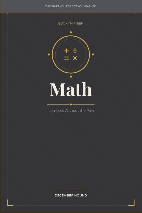 Kniha Math December Hound