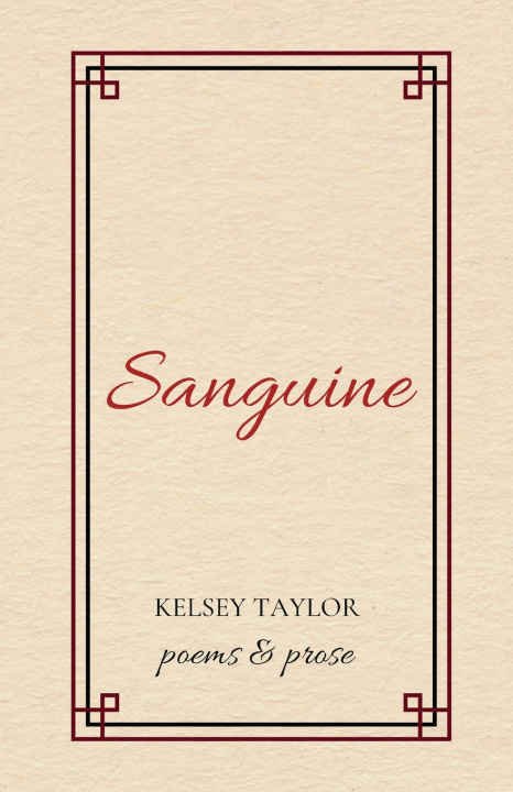 Kniha Sanguine Kelsey Taylor