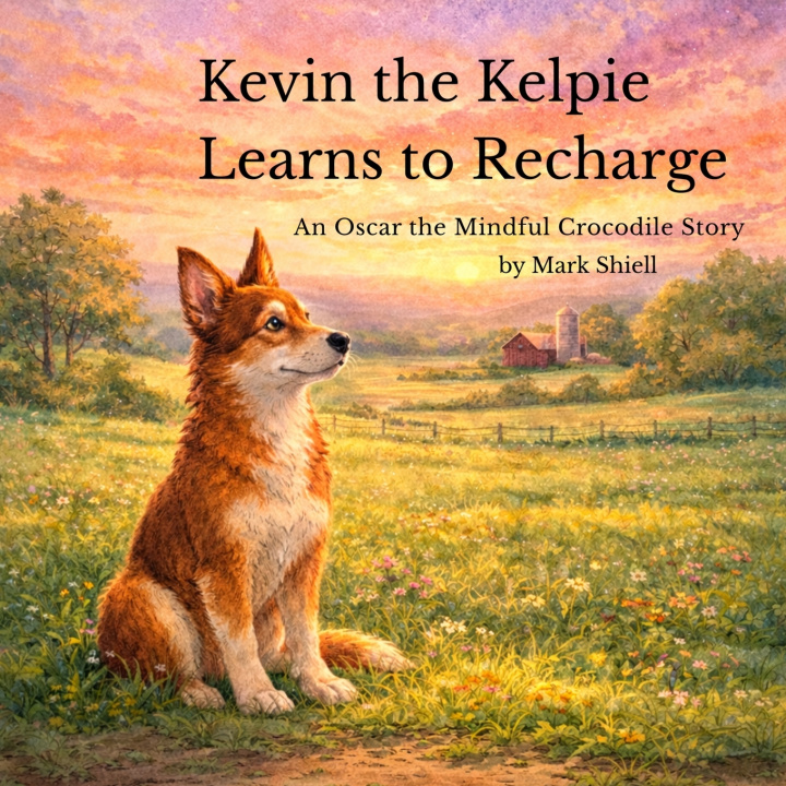Kniha Kevin the Kelpie Learns to Recharge Mark Shiell