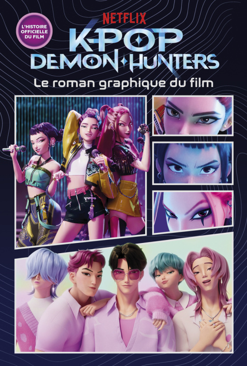Kniha KPop Demon Hunters - Le roman graphique du film - Officiel 