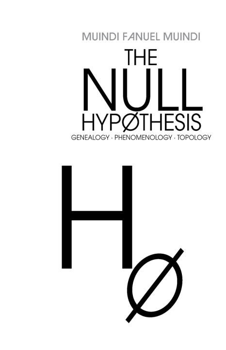 Kniha The Null Hypothesis Muindi Fanuel Muindi