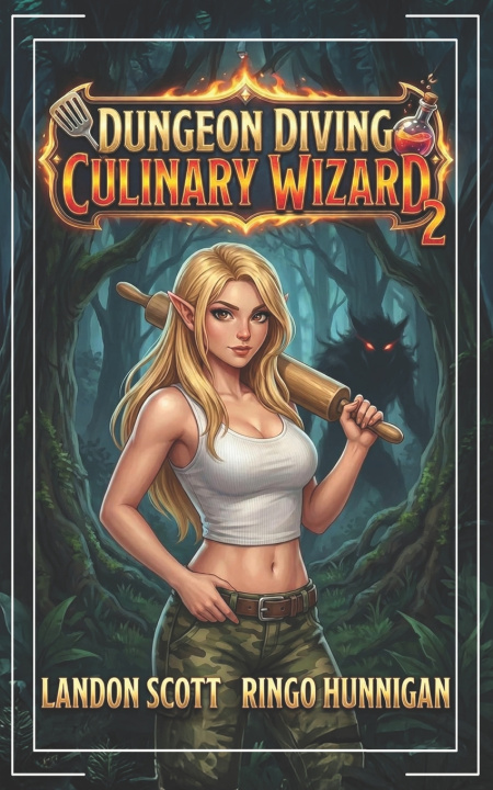 Kniha Dungeon Diving Culinary Wizard 2 Ringo Hunnigan
