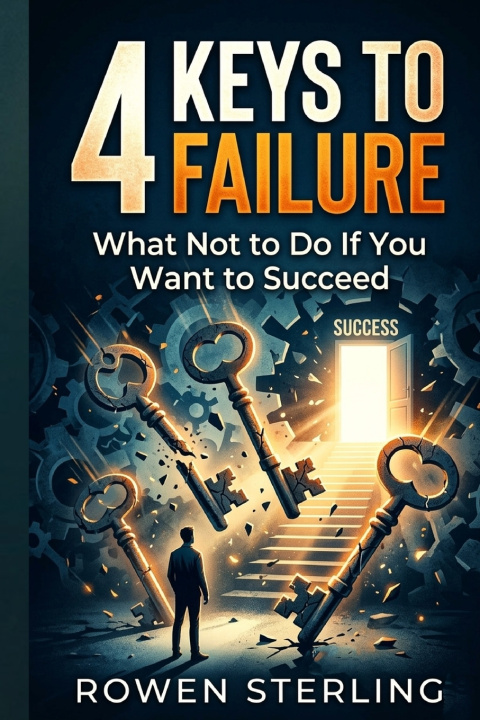 Kniha 4 Keys to Failure Rowan Sterling