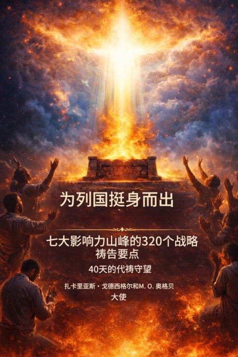 Kniha 为列国挺身而出 - 为七大影响力领域制定的320个战略祷告要点 Zacharias Godseagle