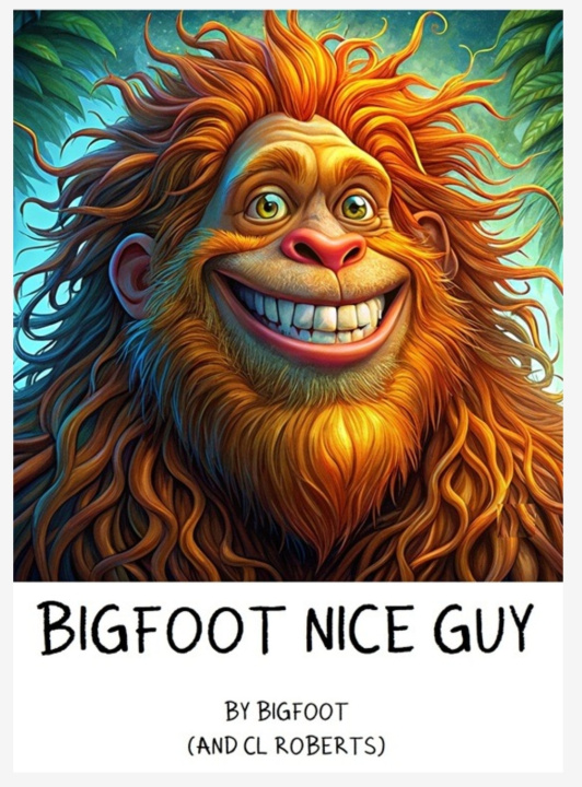 Kniha Bigfoot Nice Guy CL Roberts