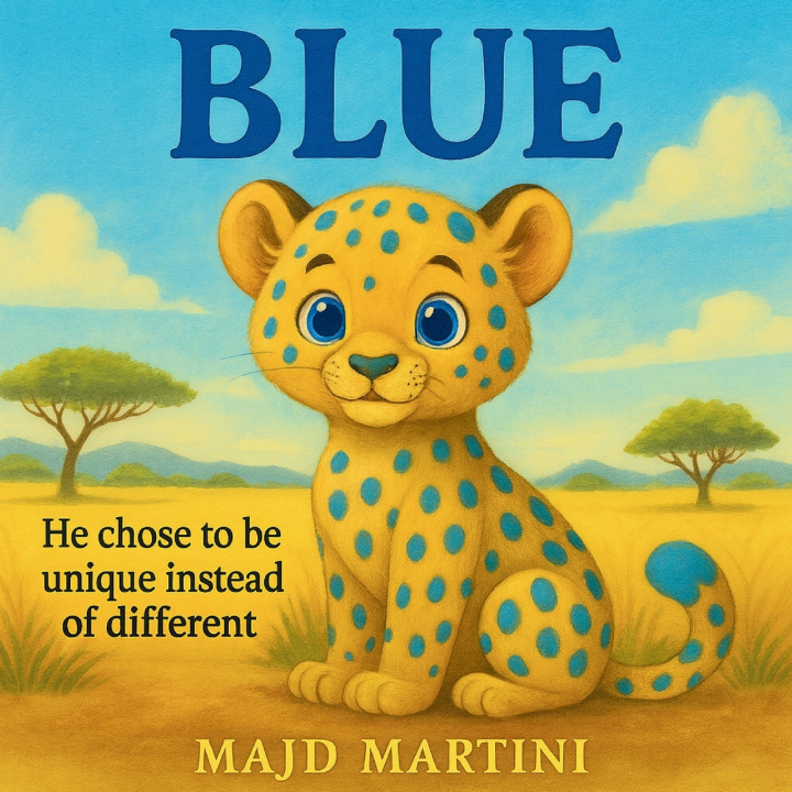 Kniha BLUE Majd Martini