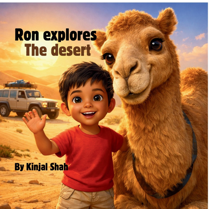 Kniha Ron explores the desert Kinjal Shah