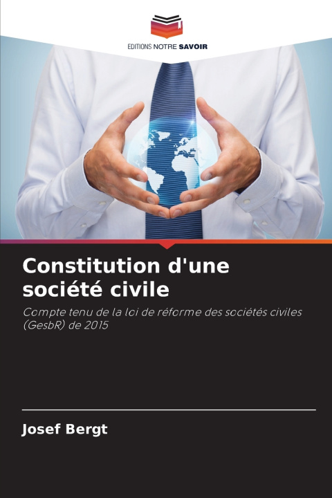 Knjiga Constitution d'une société civile Josef Bergt