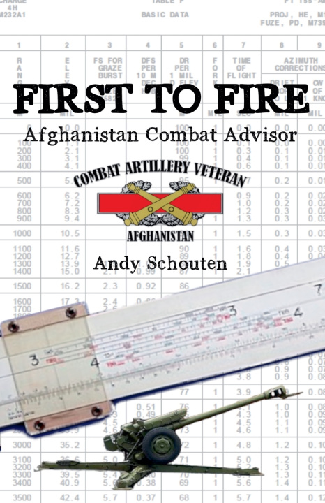 Kniha First To Fire Andy Schouten