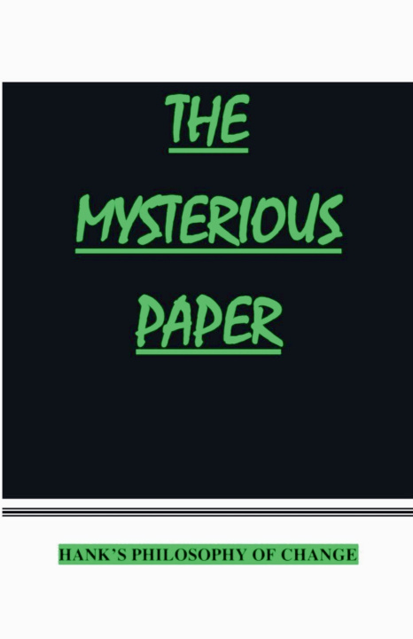 Kniha The Mysterious Paper Hank Mumba