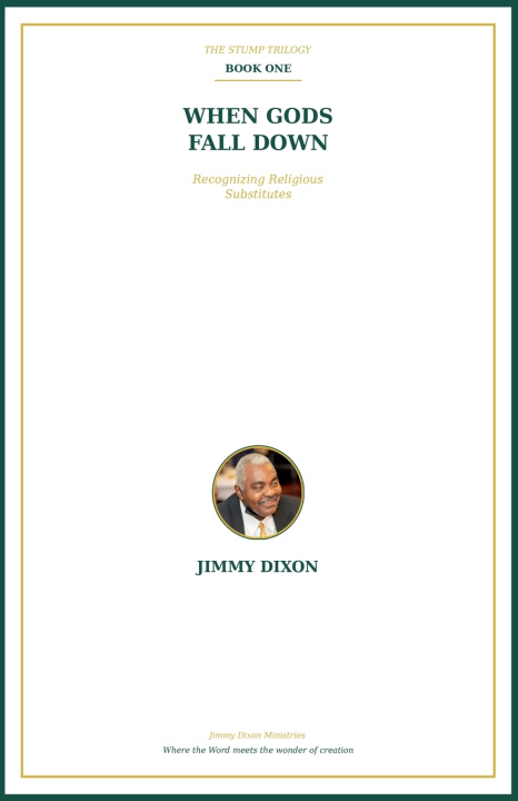 Kniha When God's Fall Down Jimmy Dixon