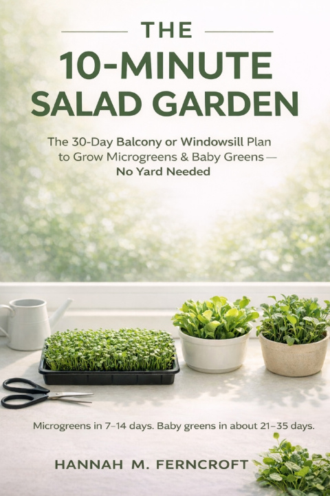 Kniha THE 10-MINUTE SALAD GARDEN Hannah M. Ferncroft