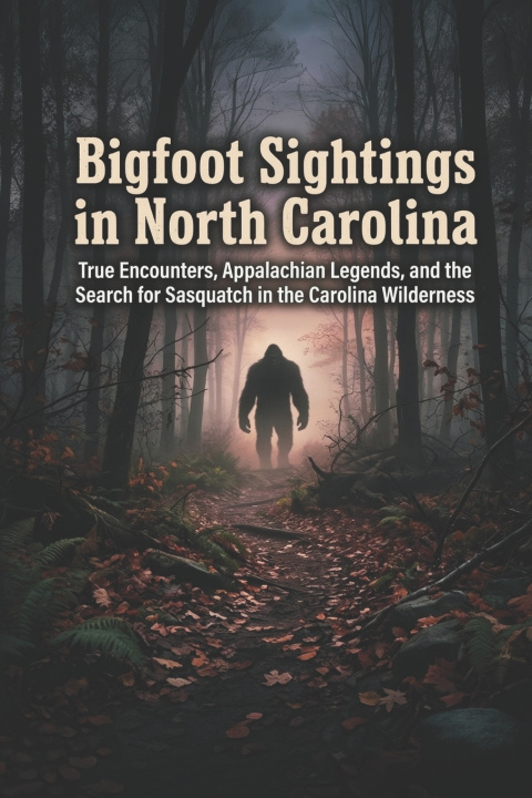 Knjiga Bigfoot Sightings in North Carolina McKenzie Publications
