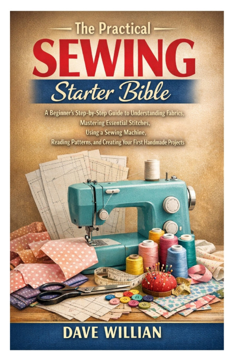 Kniha The Practical Sewing Starter Bible DAVE WILLIAM
