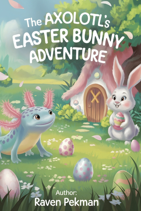 Kniha The Axolotl's Easter Adventure raven pekman