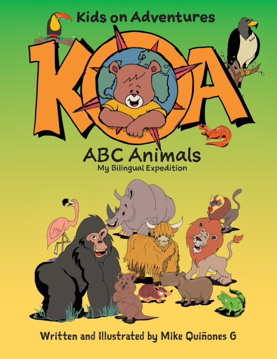 Kniha KOA ABC ANIMALS MIKE QUINONES G