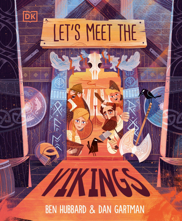 Kniha Let's Meet the Vikings Ben Hubbard