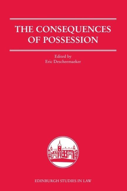 Kniha Consequences of Possession Eric Descheemaeker