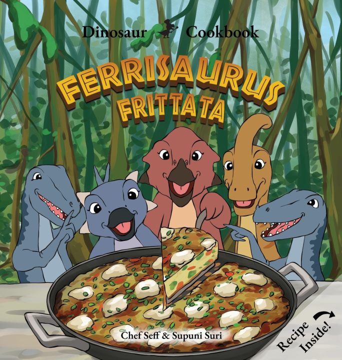 Boek Dinosaur Cookbook Chef Seff