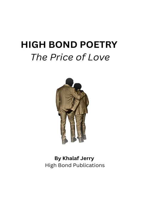 Kniha High Bond Poetry Khalaf Jerry