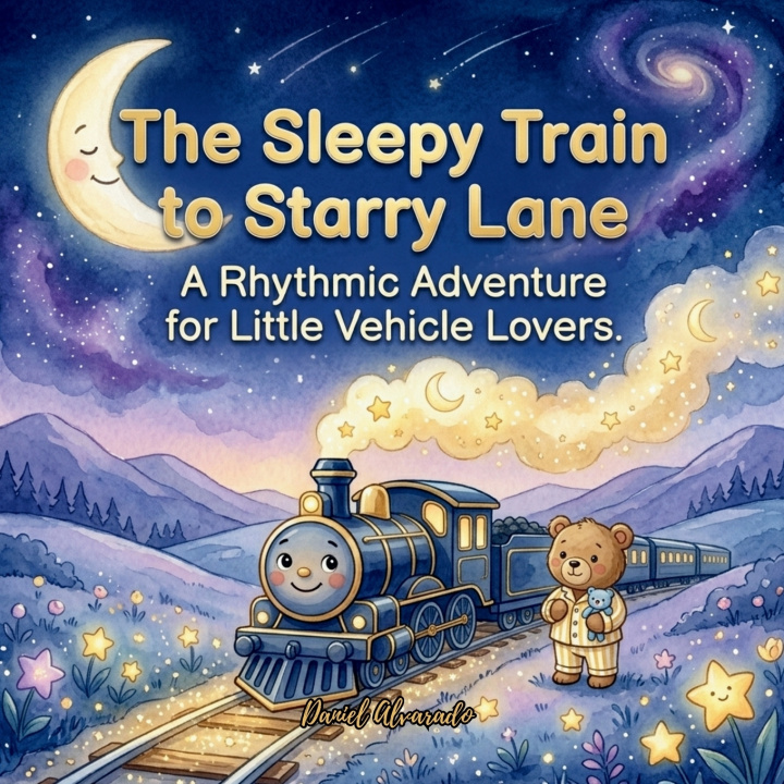 Knjiga The Sleepy Train to Starry Lane Daniel Alvarado