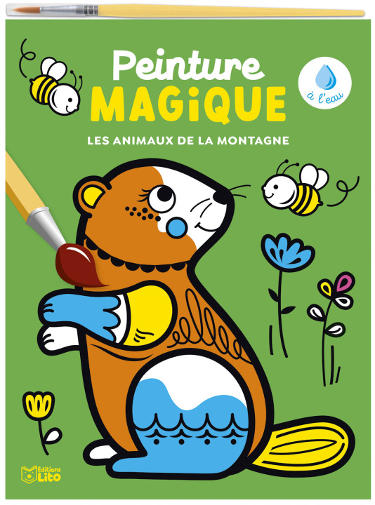 Kniha PEINTURE MAGIQUE LES ANIMAUX D 
