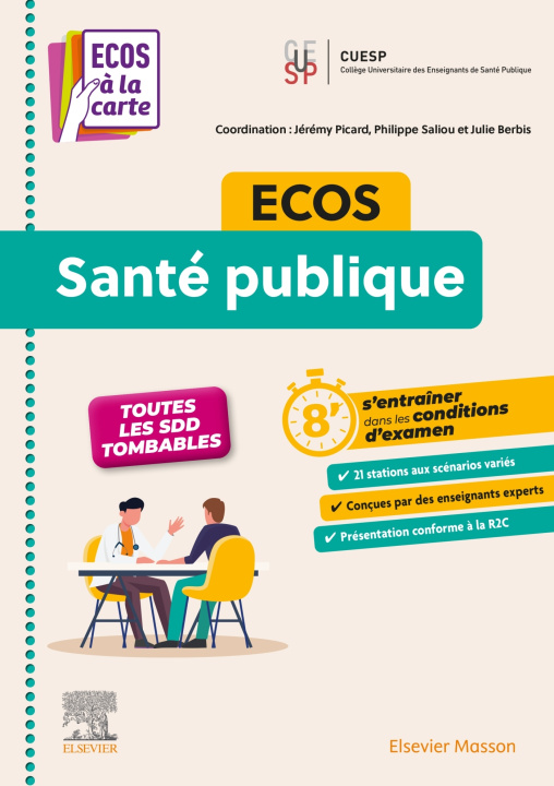 Knjiga ECOS Santé publique Collège universitaire des enseignants de santé publique (CUESP)