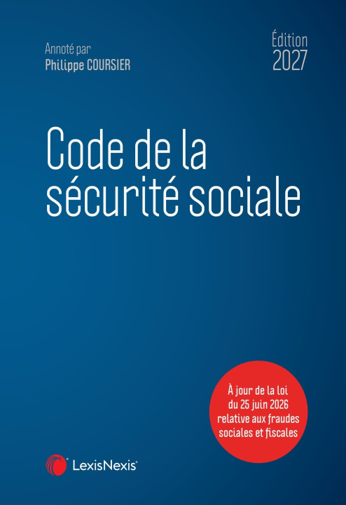 Книга Code de la sécurité sociale 2027 Philippe Coursier