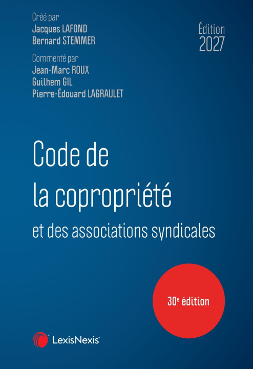 Boek Code de la copropriété 2027 